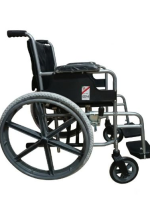 ویلچر ساده رنگی چرخ عقب اسپرت توپر کد 101A - تصویر 3